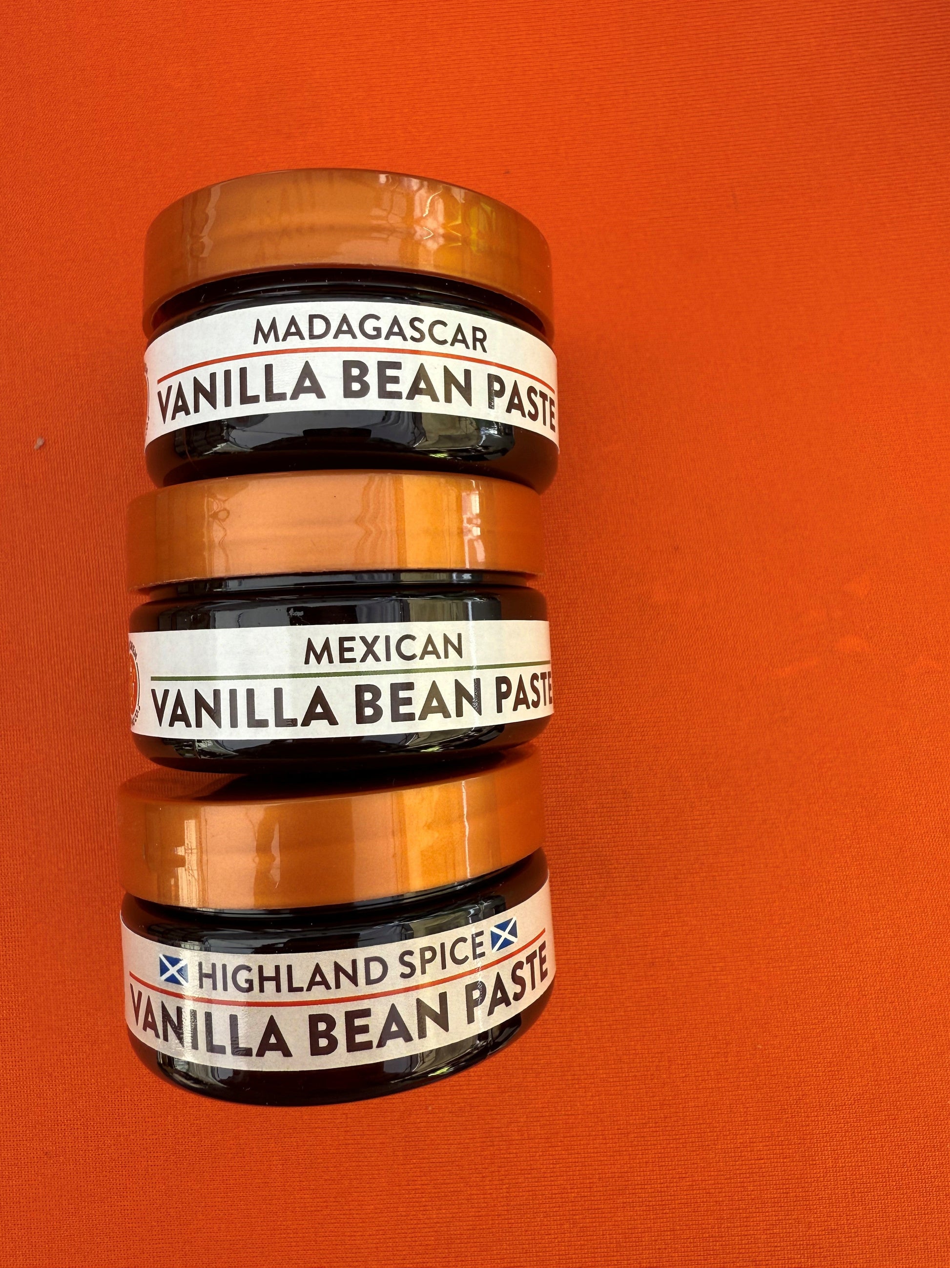 6 oz Paste Sample Pack (Madagascar, Mexican, Highland) - Stavoren Trading Co.