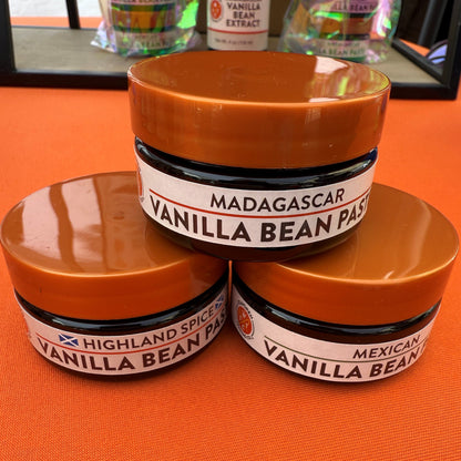 6 oz Paste Sample Pack (Madagascar, Mexican, Highland) - Stavoren Trading Co.