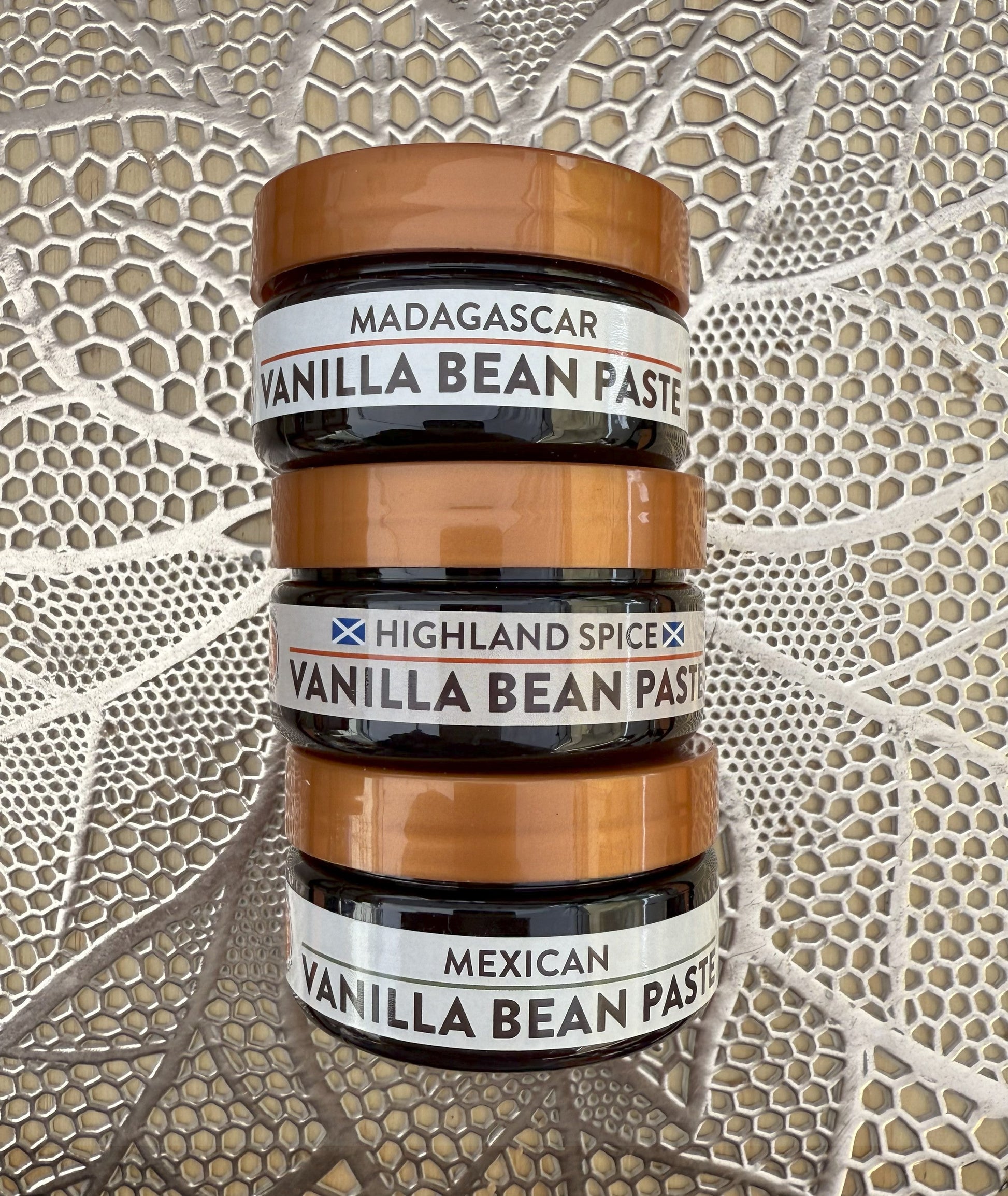 6 oz Paste Sample Pack (Madagascar, Mexican, Highland) - Stavoren Trading Co.