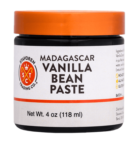 Gourmet Madagascar Vanilla Bean Paste (4 oz.) - Stavoren Trading Co.