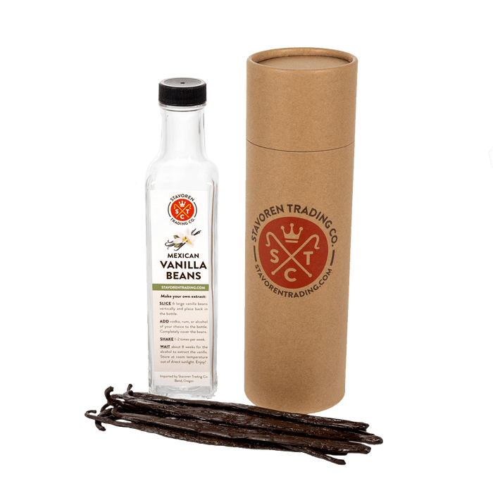 Gourmet Mexican Vanilla Bean Extract Kit - Stavoren Trading Co.