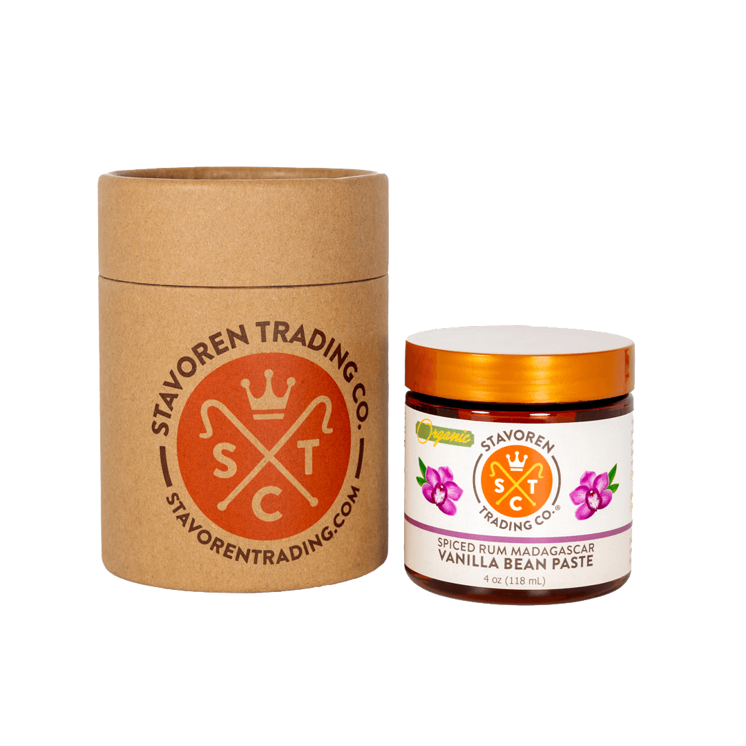 Spiced Rum Madagascar Vanilla Bean Paste (4 oz.) - Stavoren Trading Co.
